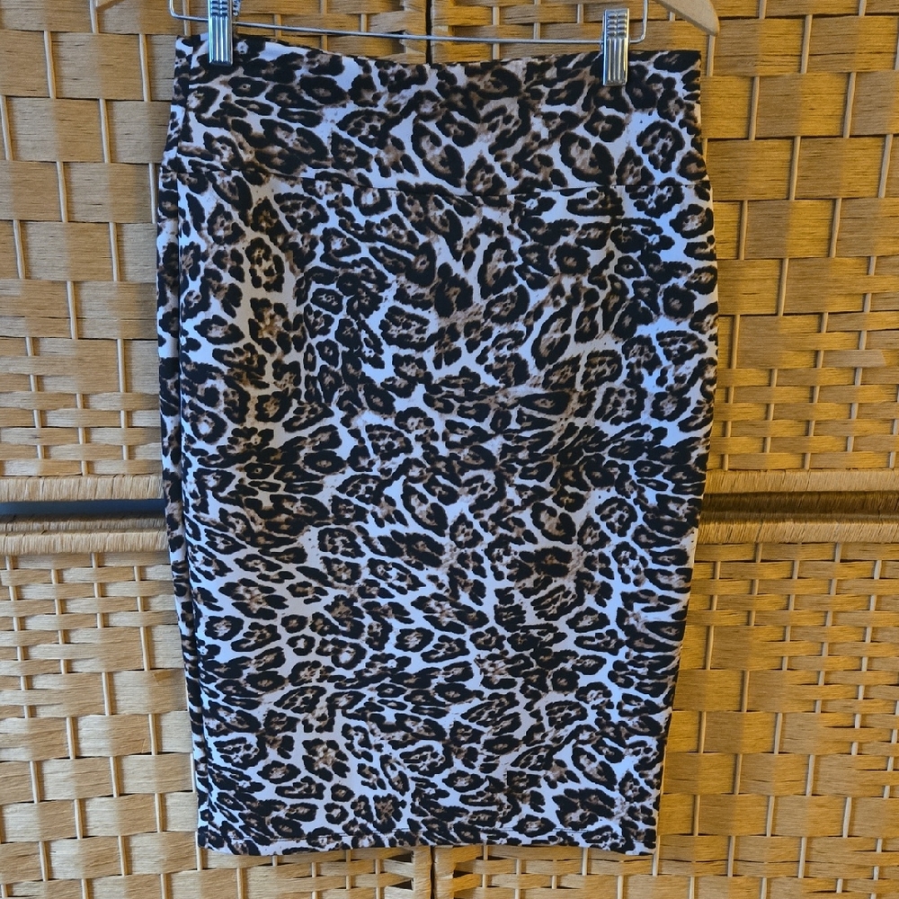 INC International Concepts Animal Print Pencil Skirt